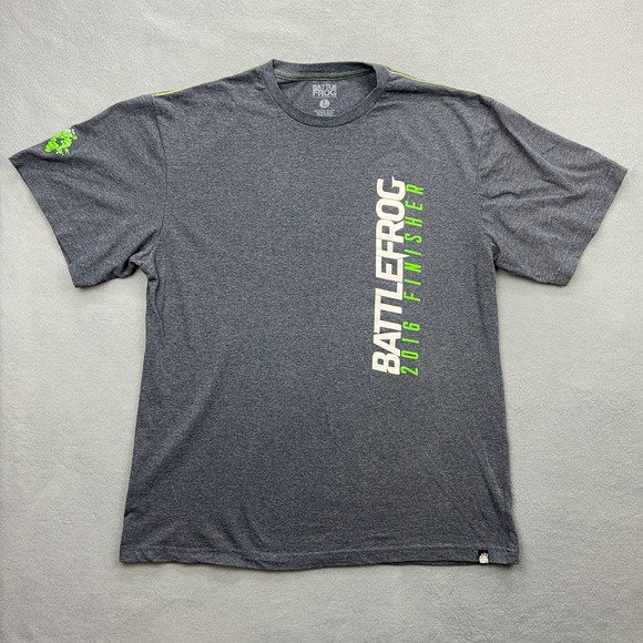 Battlefrog Battling Is Believing 2016 Finisher T Shirt Large Battle Frog - Picture 1 of 8